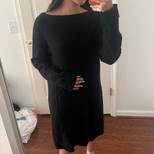 Collection B Black Long Sleeve Dress